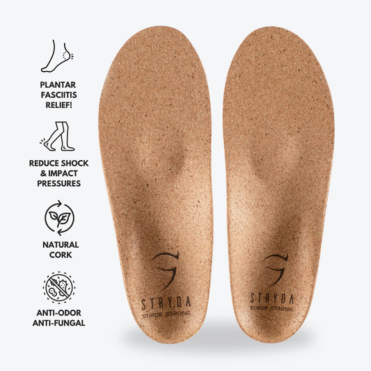 STRYDA Soles Comfort Cork Insoles